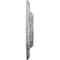 Ekena Millwork Granada Ceiling Medallion (Canopies up to 7 1/8"), 23 1/2"OD x 2 3/4"P, Ultra Pure White Crackle CM24GAUWC - alternate 2
